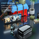 Fone De Ouvido Bluetooth 5.1 M10 Sem Fio (TWS) Estéreo Com Pod Carregador