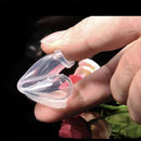 Escova de silicone ferramenta pasta de dente cães macio pet dedo escova de dentes higiene dental para cães médios