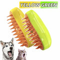 Escova Vapor - Cães e Gatos - Pulverizador elétrico para massagem, ferramenta de limpeza de animais de estimação, 3 em 1