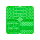 Silicone Lick Mat para Pet, Slow Food Plate, Dog Bathing Distração Otário, Treinamento Alimentador Suprimentos