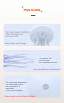 Luminária Noturna Jellyfish – Atmosfera Mágica com Estilo e Função