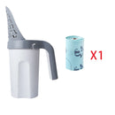 Cat Litter Pá com Sacos de Resíduos - Limpa Fácil - Ferramenta de limpeza de caixas portáteis