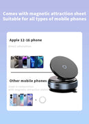 Suporte Magnético 360 para Celular - Carro, Adsorção de vácuo - Super forte - iPhone 12-16