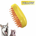 Escova Vapor - Cães e Gatos - Pulverizador elétrico para massagem, ferramenta de limpeza de animais de estimação, 3 em 1