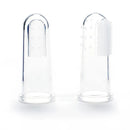 Escova de silicone ferramenta pasta de dente cães macio pet dedo escova de dentes higiene dental para cães médios