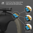 Coleira Guia Dupla Para Cães com Lanterna - Retrátil, ajustável, cinto e rotação