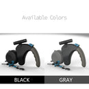 Coleira Guia Dupla Para Cães com Lanterna - Retrátil, ajustável, cinto e rotação